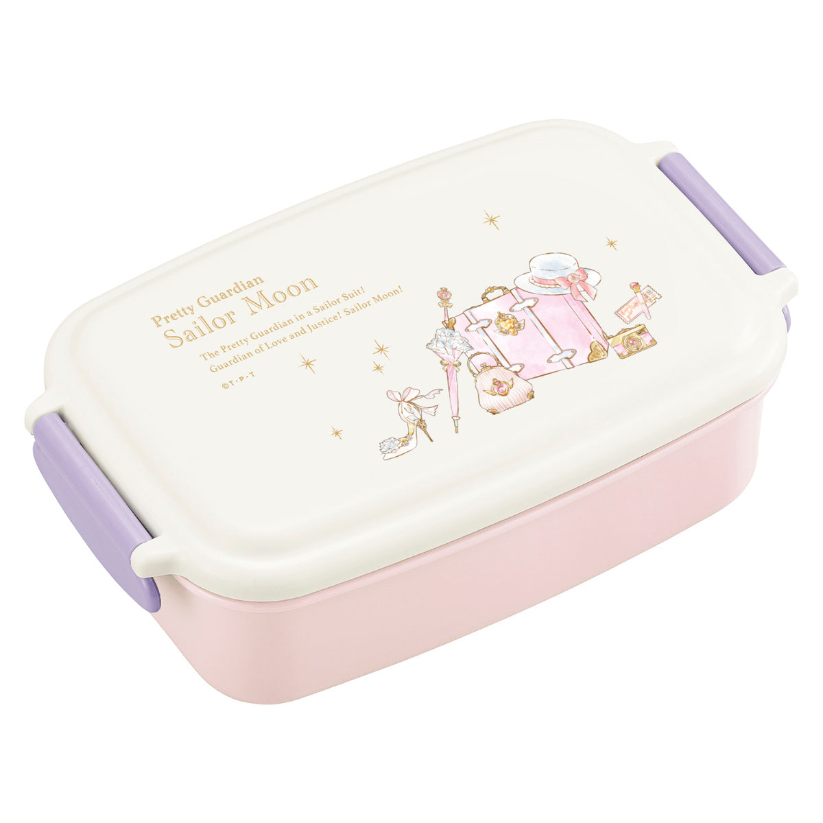 弁当箱 1段 500ml ランチボックス 仕切付き 美少女戦士セーラームーン