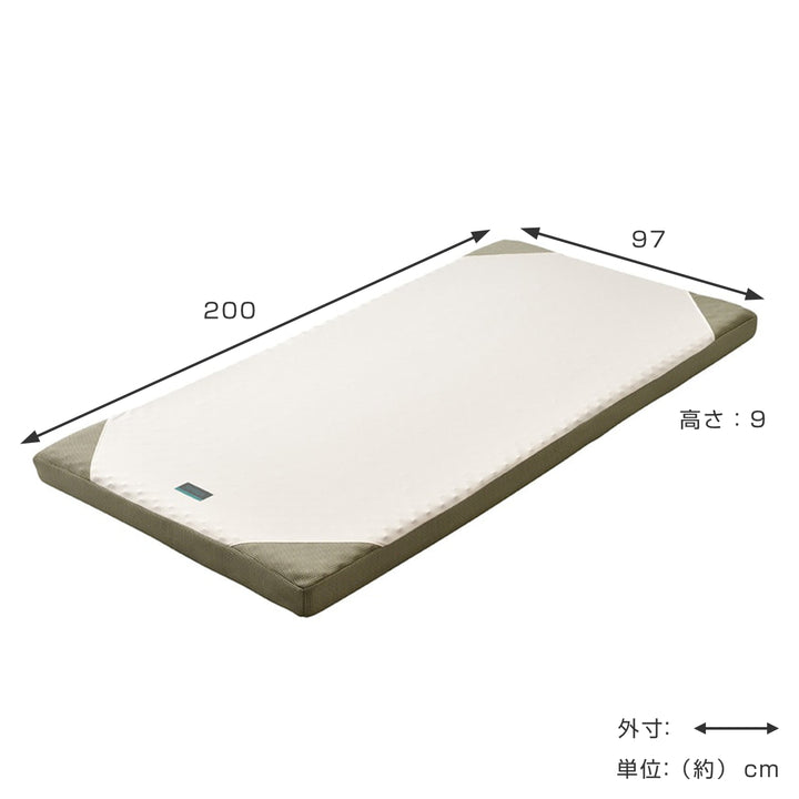 西川マットレスSUYARAロール式シングル体圧分散