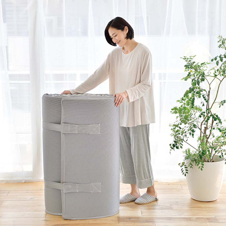 西川マットレスSUYARAロール式ダブル体圧分散