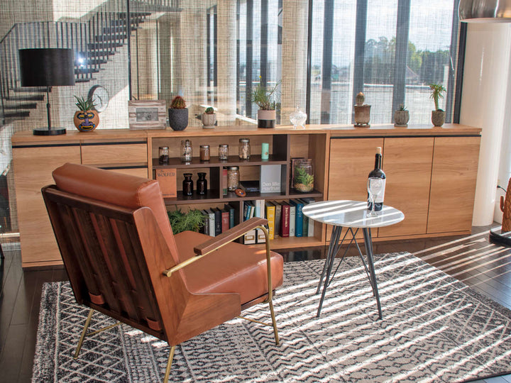 スリムシェルフ幅120cmムルート日本製完成品