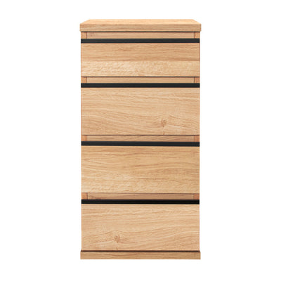 スリムチェスト 幅40cm 引出し4段 ムルート 日本製 完成品