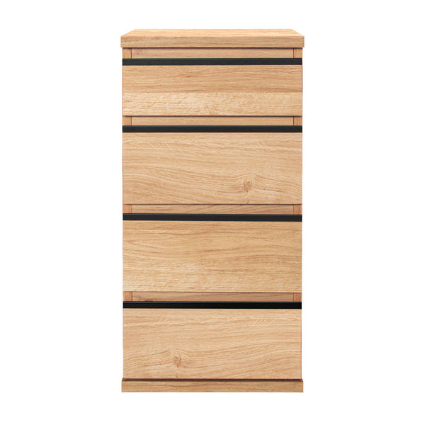 スリムチェスト幅40cm引出し4段ムルート日本製完成品