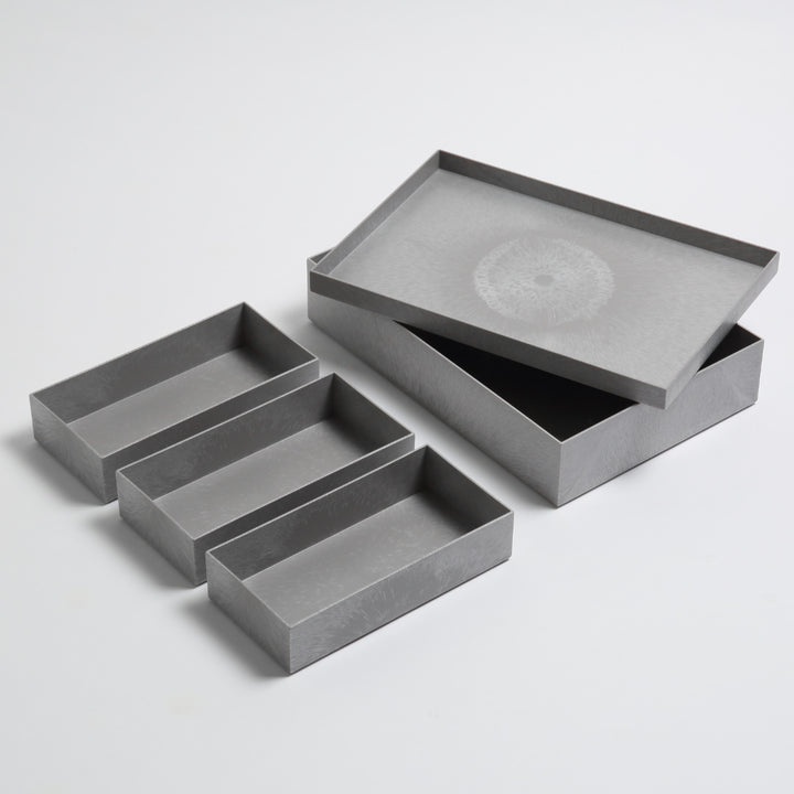 収納ケースタイディアップボックス浅型5点セット