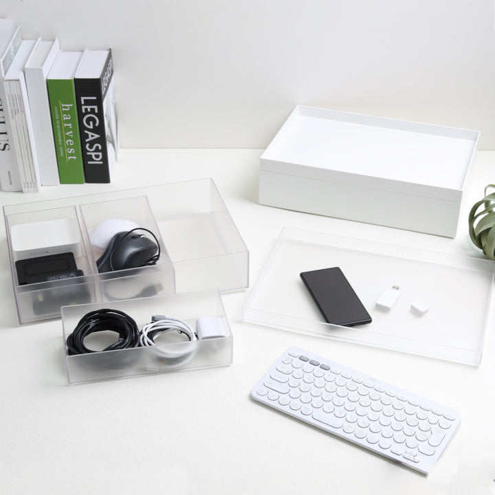 収納ケースタイディアップボックス浅型5点セット