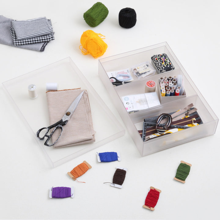 収納ケースタイディアップボックス浅型5点セット