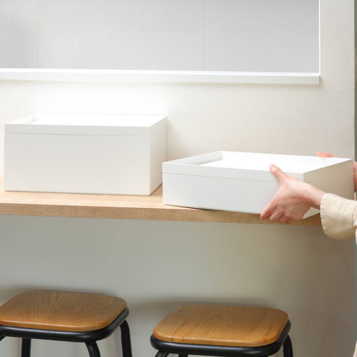 収納ケースタイディアップボックス浅型5点セット