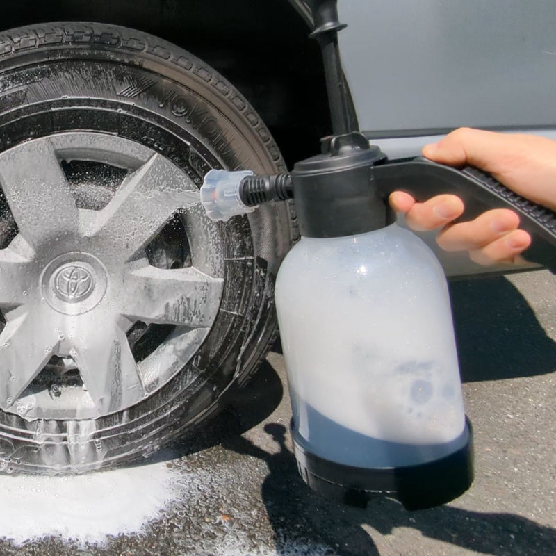 ポンプ洗車2way加圧ポンプ水用洗剤用ノズル