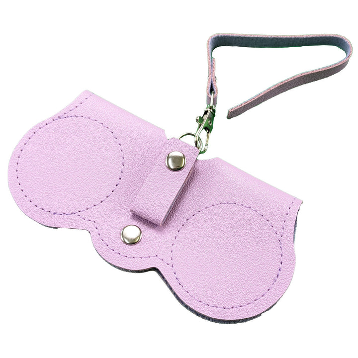 眼鏡ケースストラップ付きソフトメガネケース持ち運び