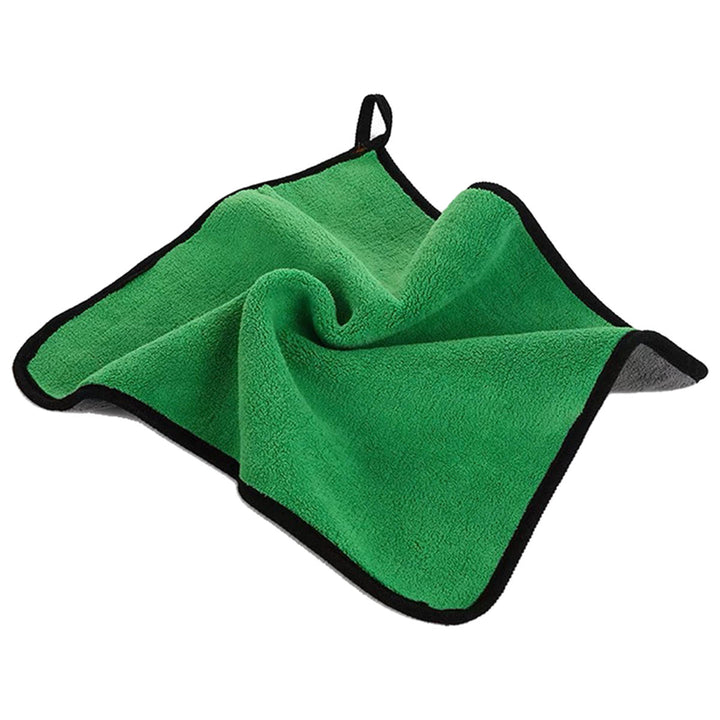 洗車タオルシルキータッチクロス3枚セットループ付き