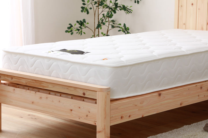 硬さの選べるマットレスショートシングル抗ウイルス夜香ハイグレードデオファクターポケットコイルホワイト