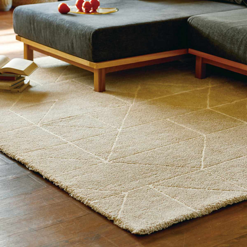 ラグルミエウィルトン織り160×230cm床暖房対応