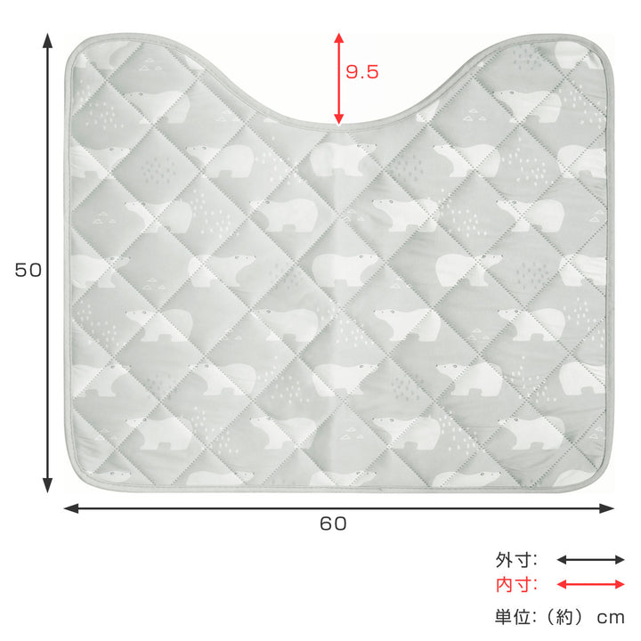 トイレマットhiecoco冷感トイレマット