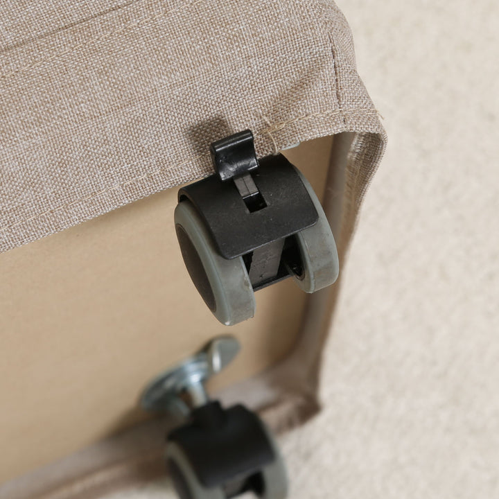 スツール収納キャスター付正方形座面高39.5cmベルクフォールディングベンチ