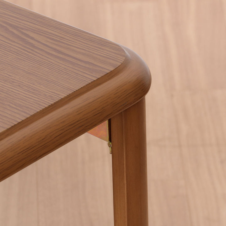 ローテーブル幅105×奥行75×高さ33・38cm軽量折りたたみ座卓継脚付