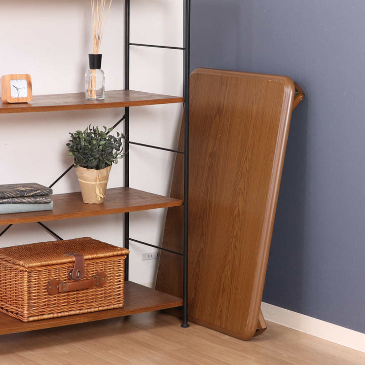 ローテーブル幅90×奥行60×高さ33・38cm軽量折りたたみ座卓継脚付