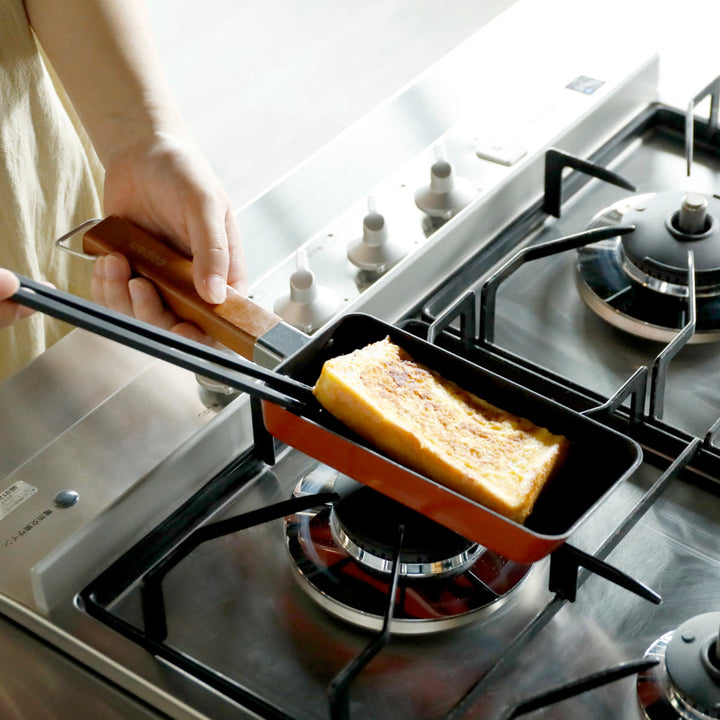 玉子焼き器ガス火専用copan卵1つで作れるちょこっと玉子焼きパン