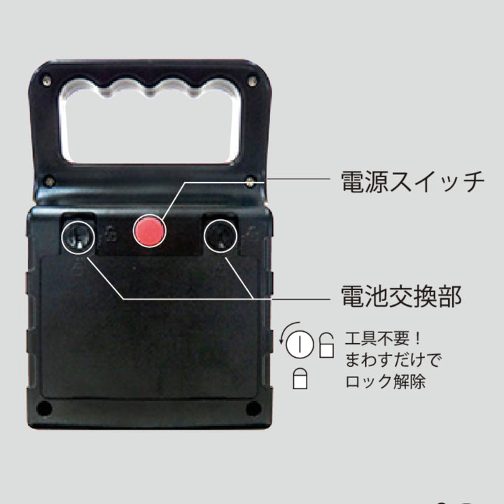 電池式ライトCOBコンパクトワークライト角度調整60～200ルーメン