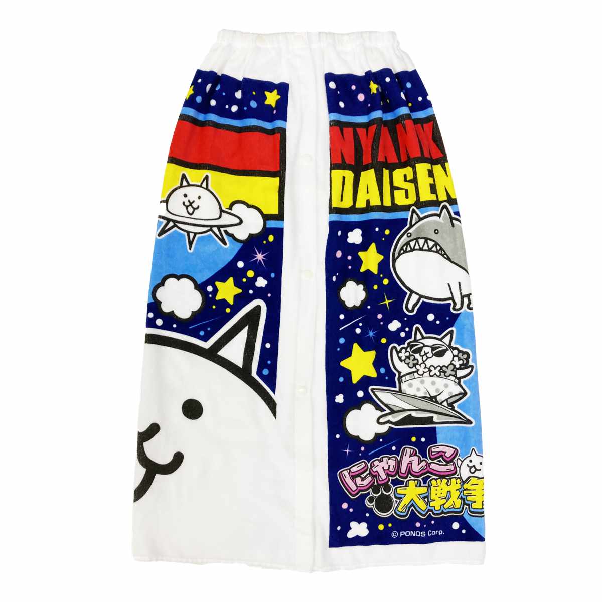 巻きタオル にゃんこ大戦争 80×110cm – ハウジー