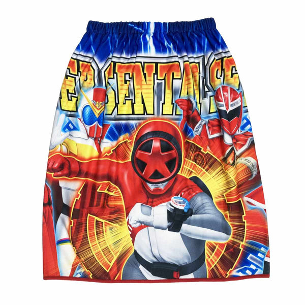 巻きタオルスーパー戦隊シリーズマイクロファイバー60×110cm