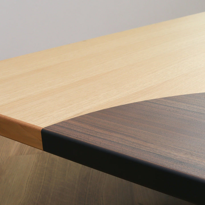 ローテーブル折りたたみ角型幅135cmアース