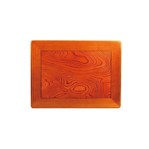 こたつ用天板幅105cm長方形木製ケヤキ突板日本製