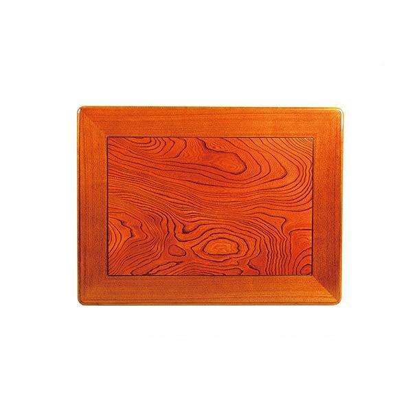 こたつ用天板幅120cm長方形木製ケヤキ突板日本製