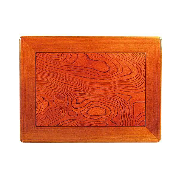 こたつ用天板幅150cm長方形木製ケヤキ突板日本製