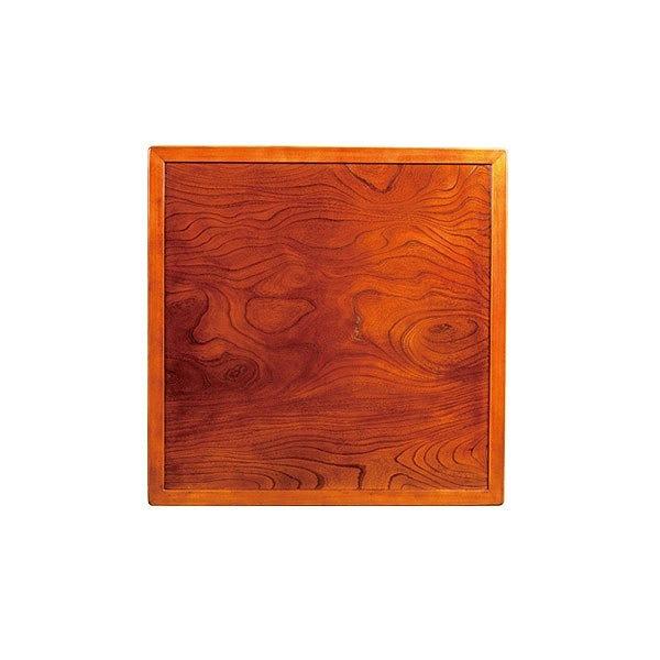 こたつ用天板幅85cm正方形木製ケヤキ突板両面仕上日本製