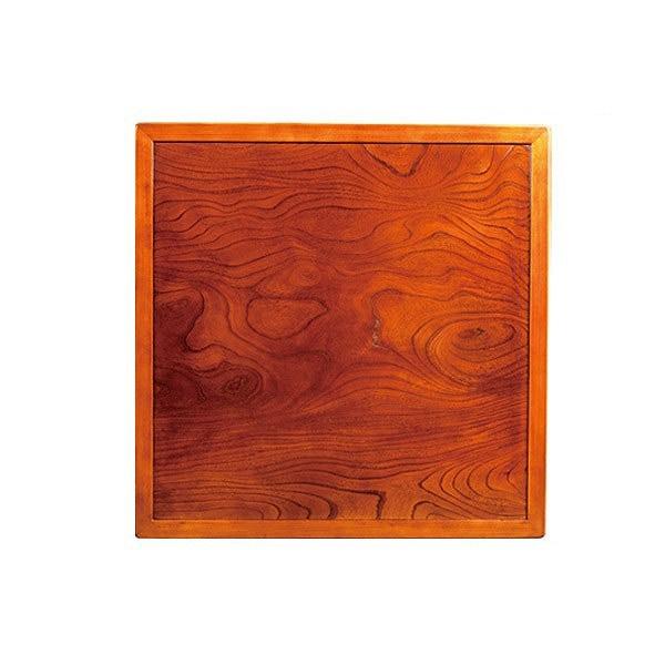 こたつ用天板幅105cm正方形木製ケヤキ突板両面仕上日本製