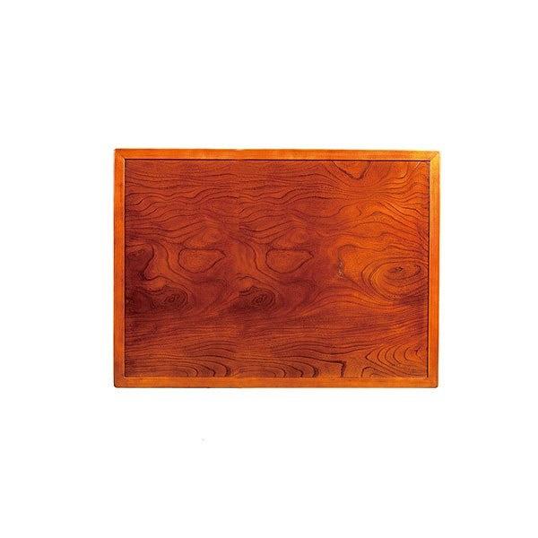 こたつ用天板幅120cm長方形木製ケヤキ突板両面仕上日本製