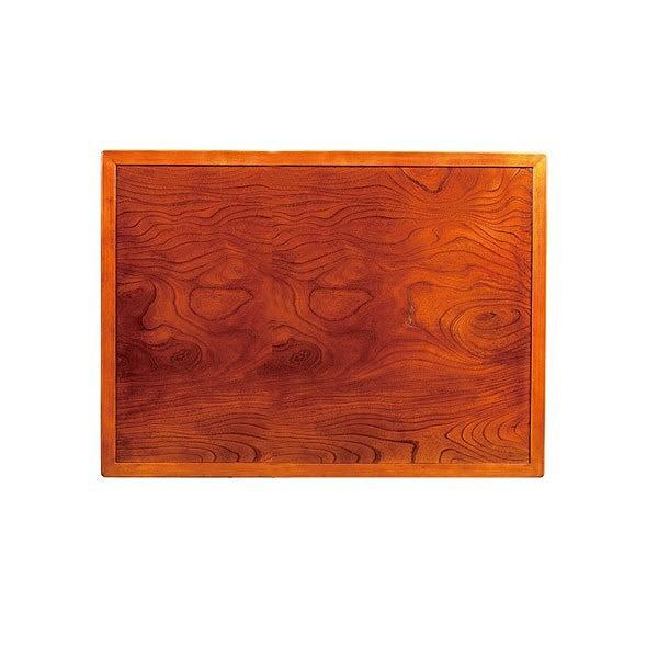 こたつ用天板幅150cm長方形木製ケヤキ突板両面仕上日本製