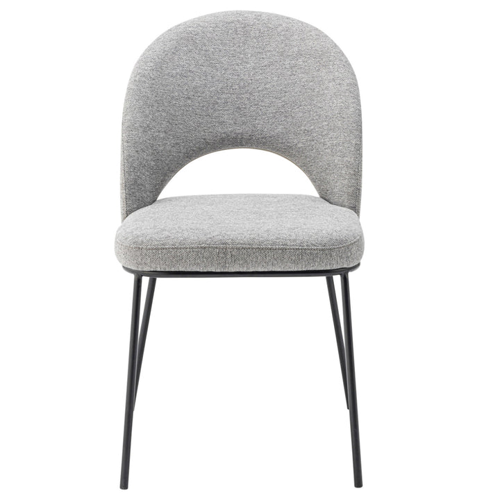 ダイニングチェア座面高46cmスチール脚