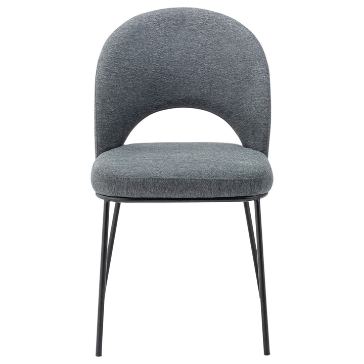 ダイニングチェア座面高46cmスチール脚