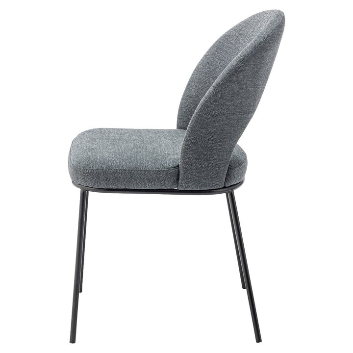 ダイニングチェア座面高46cmスチール脚