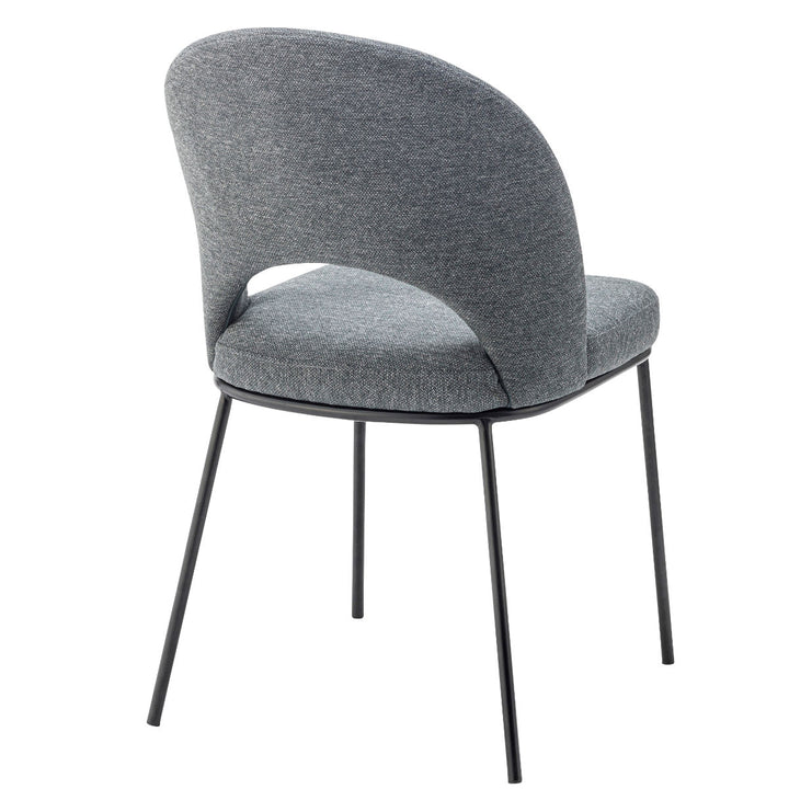 ダイニングチェア座面高46cmスチール脚