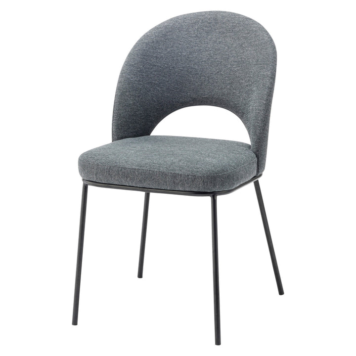 ダイニングチェア座面高46cmスチール脚