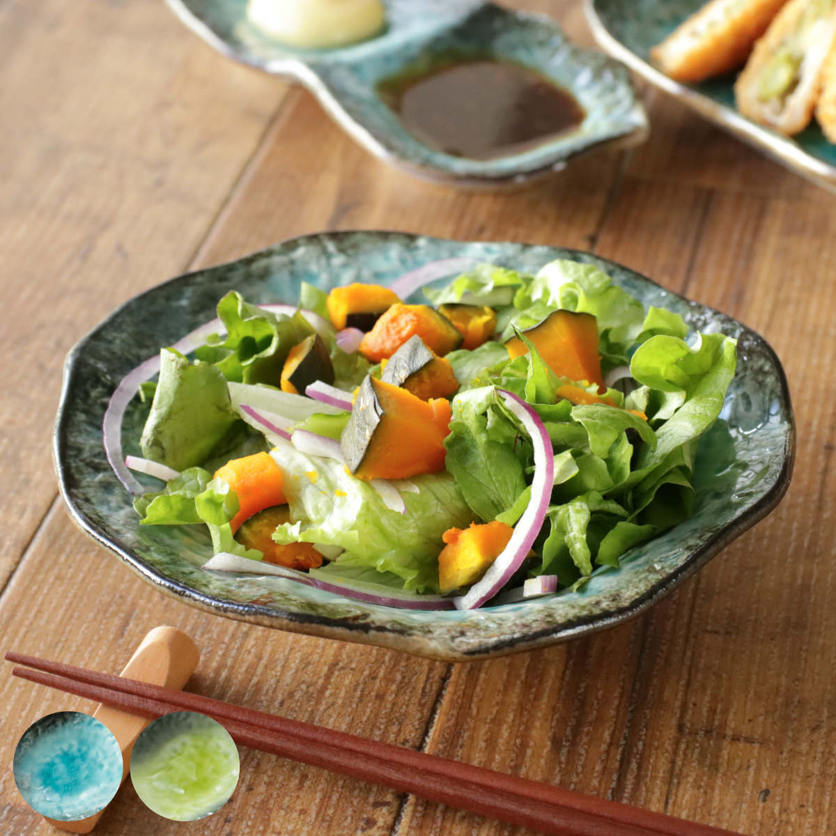 希少品】スポード ☆カンパニュラ☆サラダボウル 6個 【公式通販】