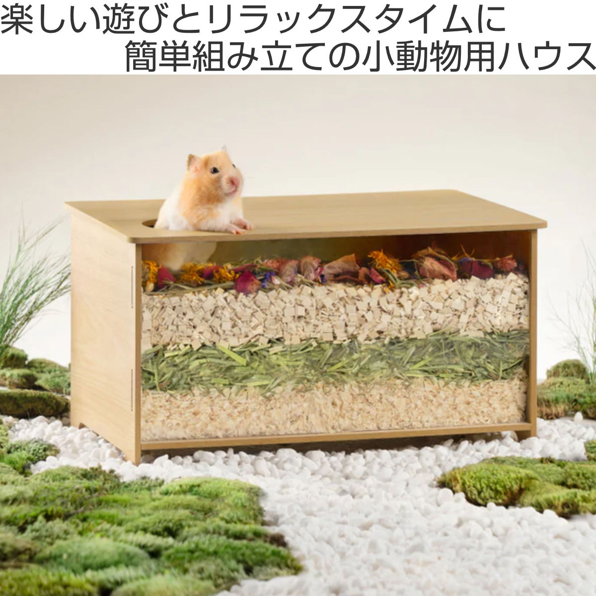 ケージ ハムスター ミオファン DIYハウス ダイニングルーム – ハウジー