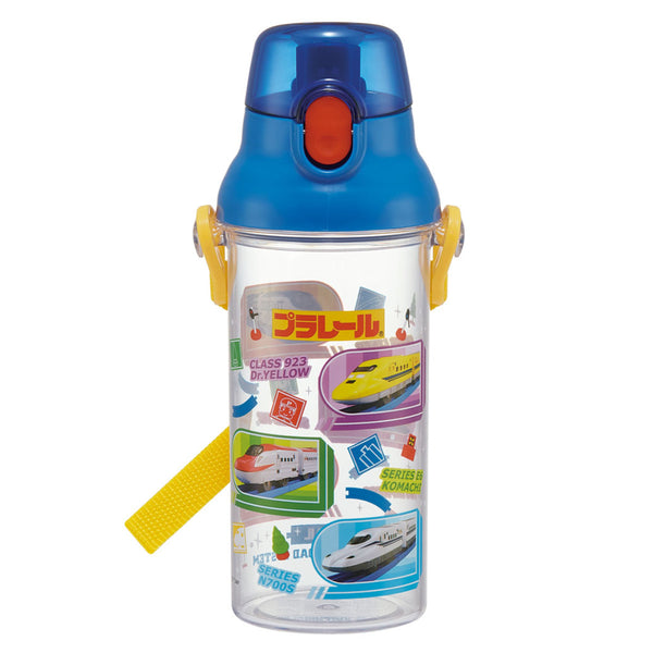 水筒480ml食洗機対応プラクリアボトルプラレール24