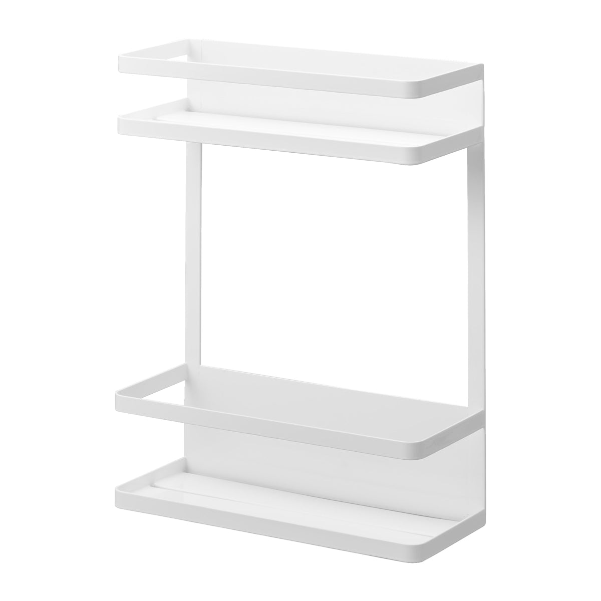 tower 2段壁面収納ラック ホワイト 楽天市場】《ポイント5倍！》洗面所 収納 フィルムフックサニタリー