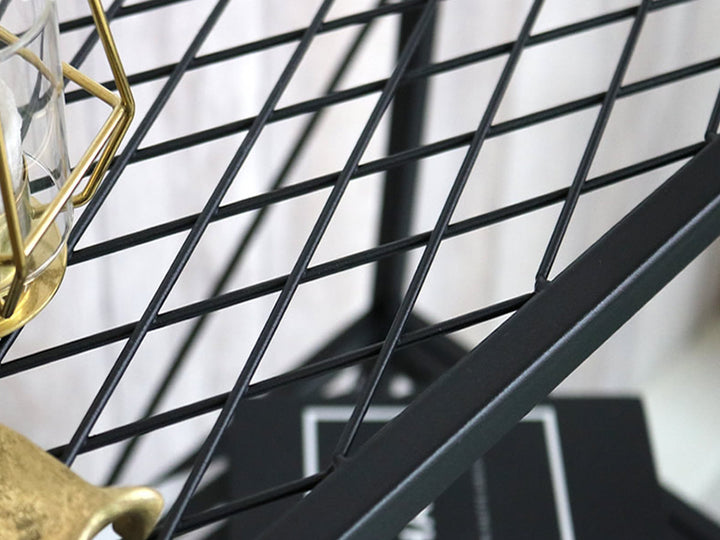 オープンスチールラック3段メッシュ撥水ガーデン