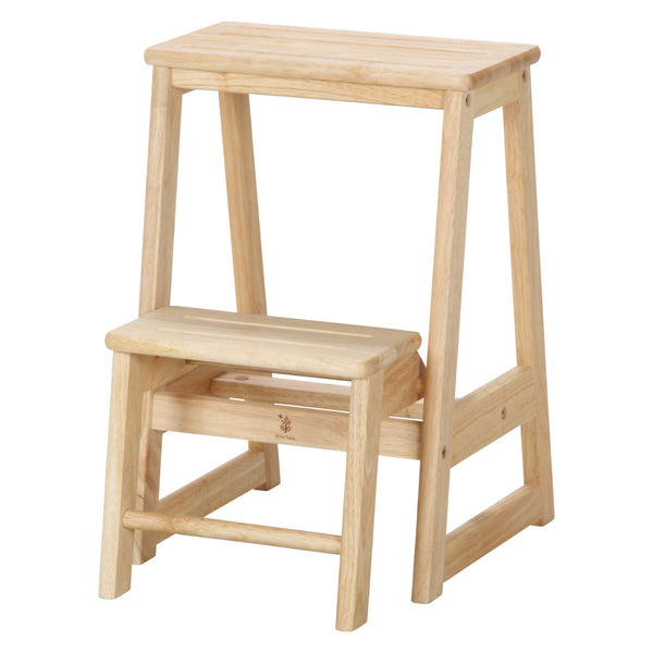 踏み台2段ステップラダーボヌール木製