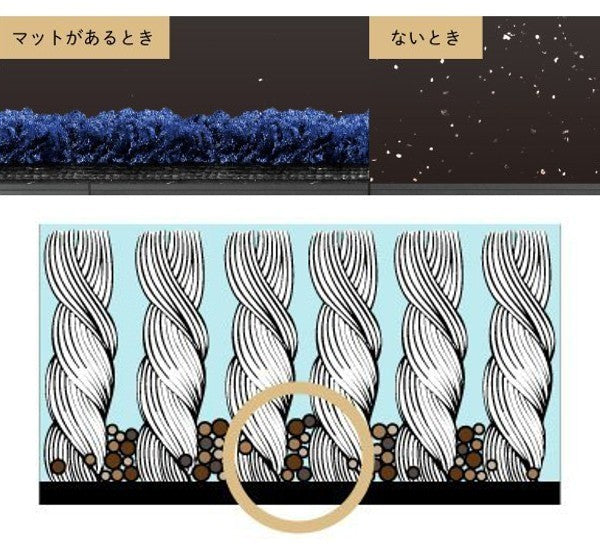 キッチンマットwash＋dryウォッシュアンドドライHotChili屋内屋外兼用60×180cm