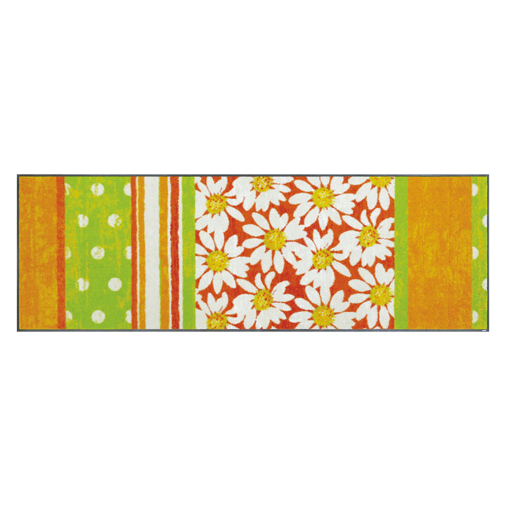 キッチンマットwash＋dryウォッシュアンドドライBellis屋内屋外兼用60×180cm