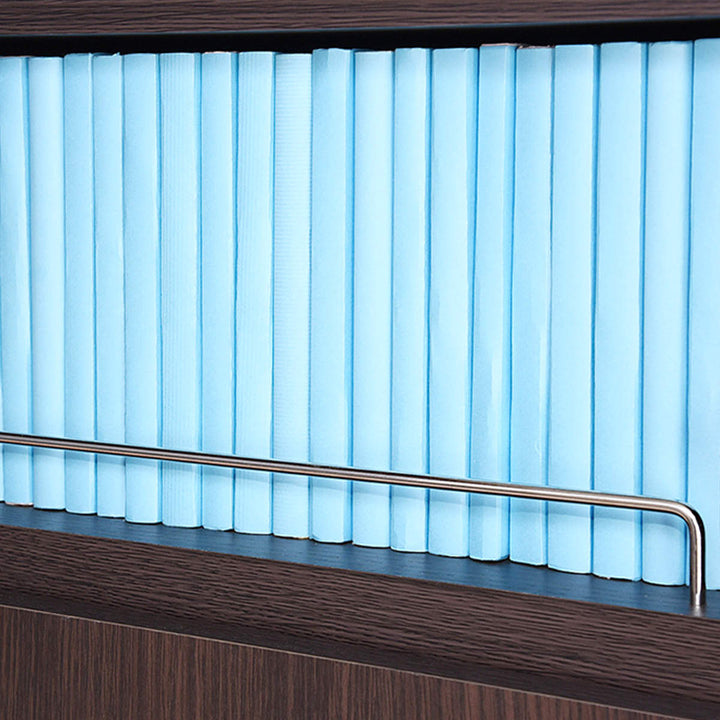 上置き棚本棚幅81cm全棚可動ブックガード付