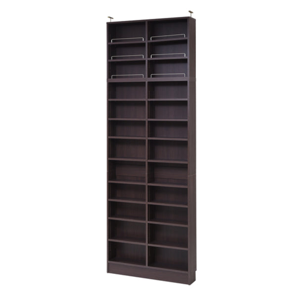 本棚幅81cm上置きセット1cmピッチブックシェルフスリム薄型オープン棚