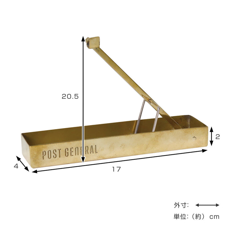 蚊取り線香ホルダーPOSTGENERALブラスモスキートコイルホルダー携帯