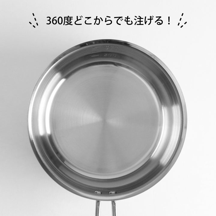 雪平鍋16cmIH対応食洗機対応日本製食洗機で洗えて注ぎやすいゆきひら鍋