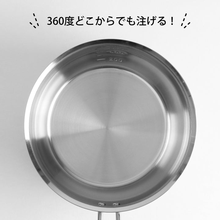 雪平鍋18cmIH対応食洗機対応日本製食洗機で洗えて注ぎやすいゆきひら鍋