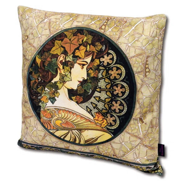 クッションカバー名画クッションカバー45×45cmアールヌーボー